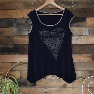 Vanilla Sugar Cap Sleeved Heart Top